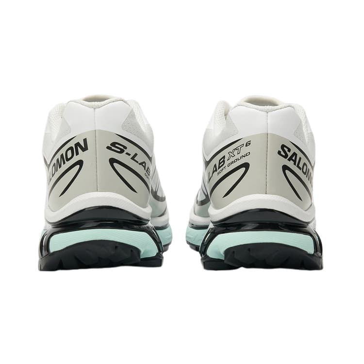Кроссовки для бега SALOMON XT 6 Ткань Дышащие Беговые Кроссовки Унисекс Husky Белый Серый Ледяной Синий - изображение 4