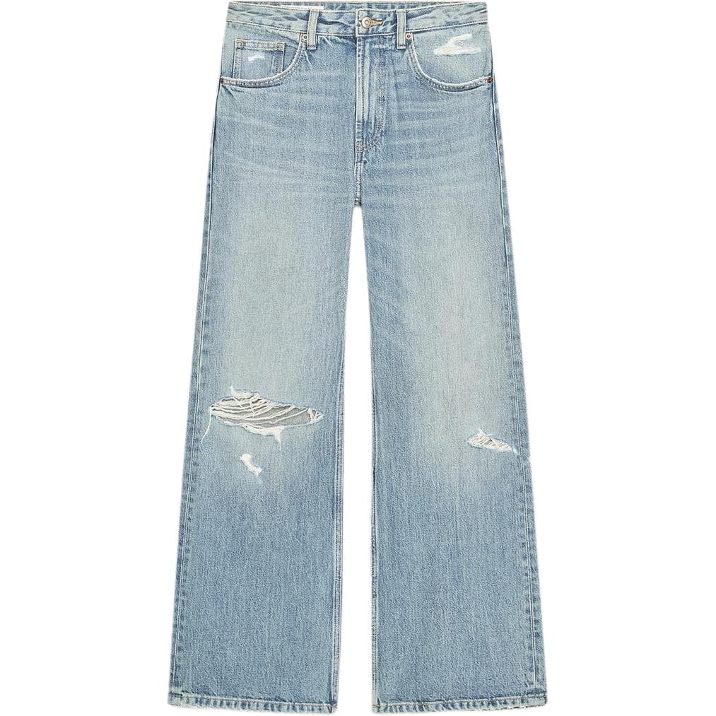 Джинсы ZARA Blue Women's Jeans ZARA Синие Женские Джинсы - изображение 1