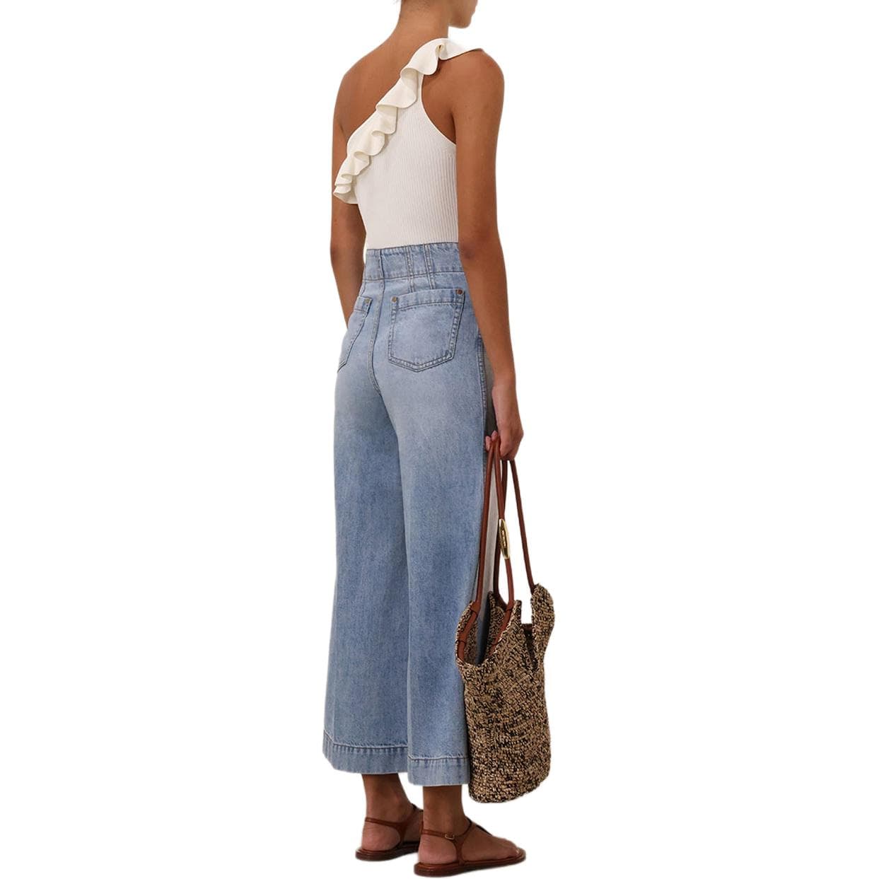 Майка Zimmermann SS25 Майка Женская Белая - изображение 4