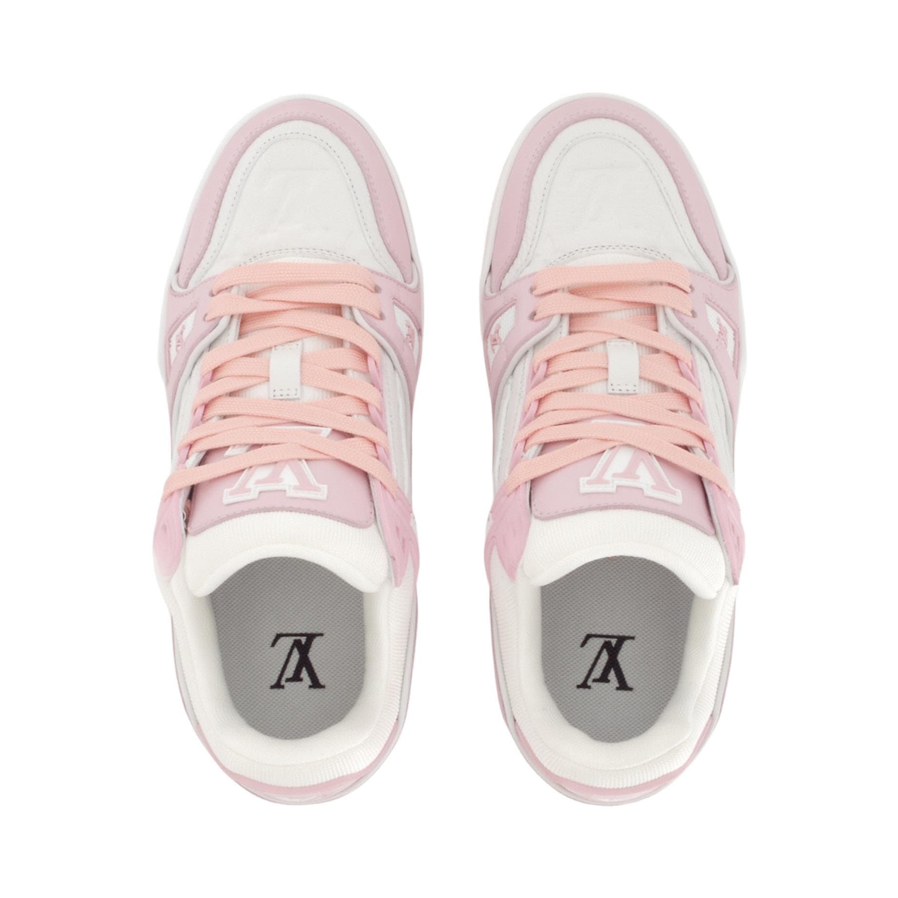 Кроссовки Louis Vuitton Trainer Rose Pink - изображение 4