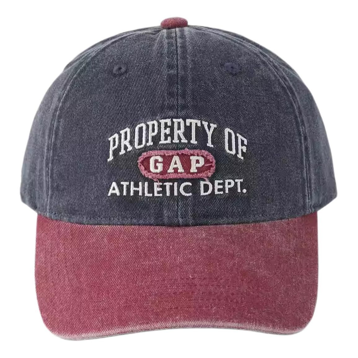 Кепка GAP Хлопковые кепки унисекс Светло-фиолетовый Серый-синий - изображение 2