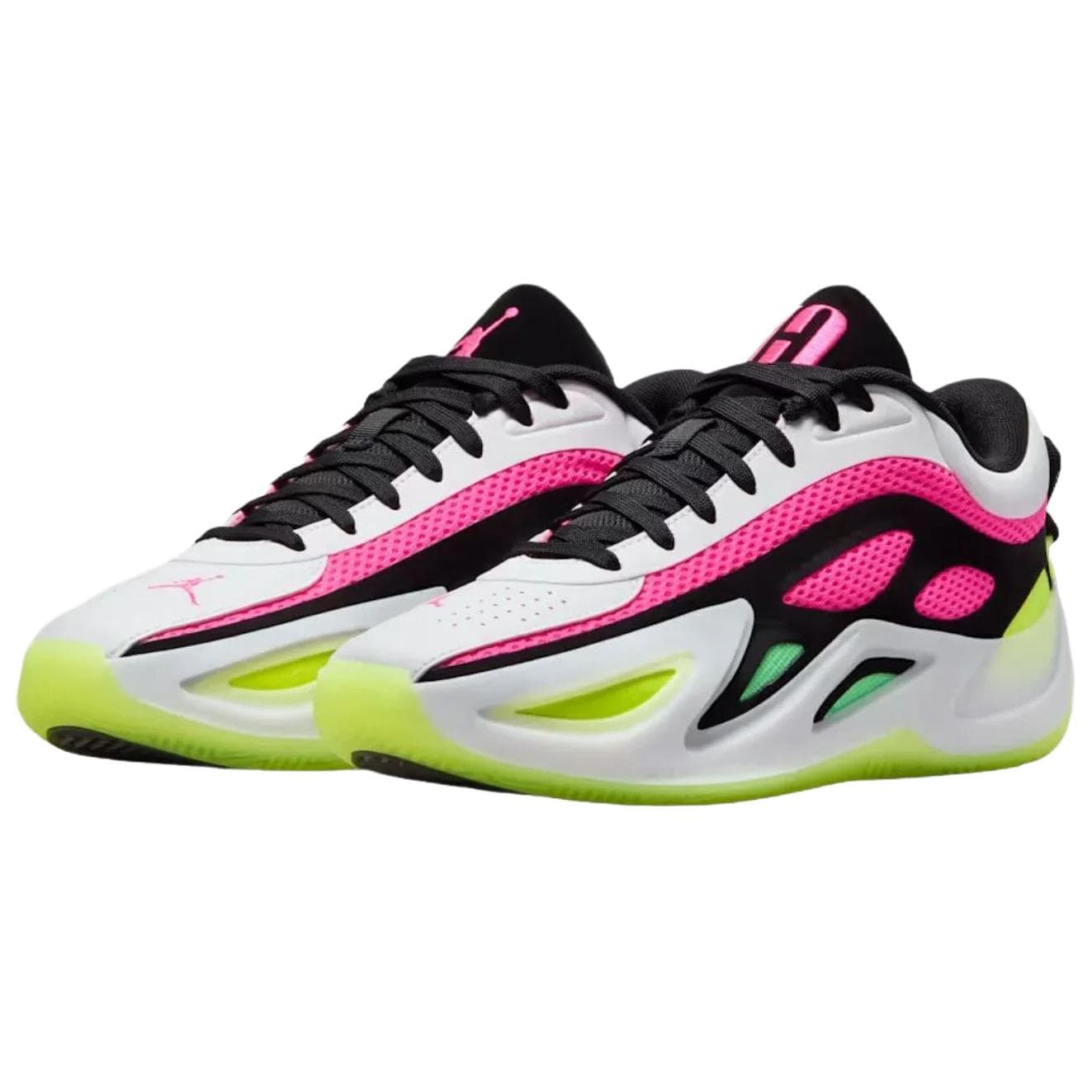 Кроссовки для баскетбола Jordan x heir serie 2 PF удобные баскетбольные кроссовки для женщин белый черный розовый - изображение 3