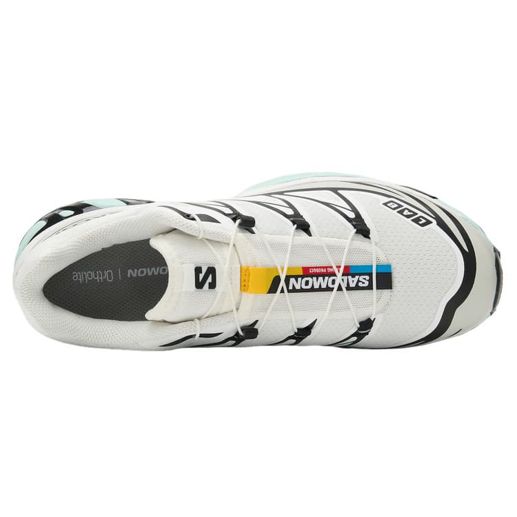 Кроссовки для бега SALOMON XT 6 Ткань Дышащие Беговые Кроссовки Унисекс Husky Белый Серый Ледяной Синий - изображение 3