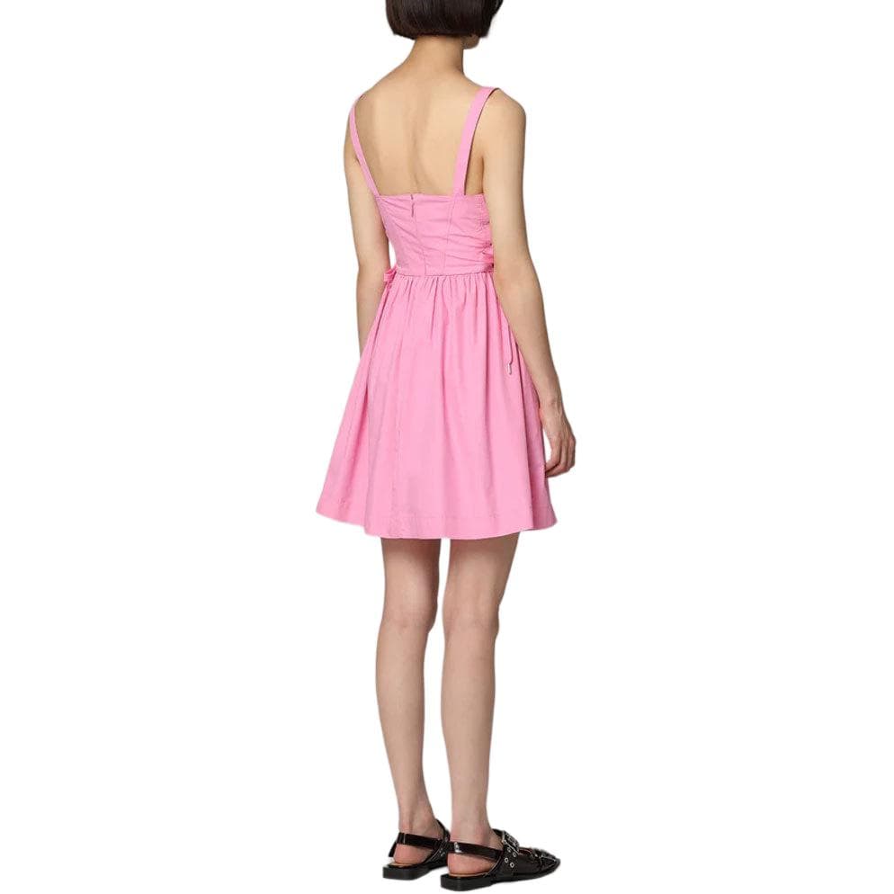 PINKO SS24 Slip Платье Женское Розовое - изображение 4