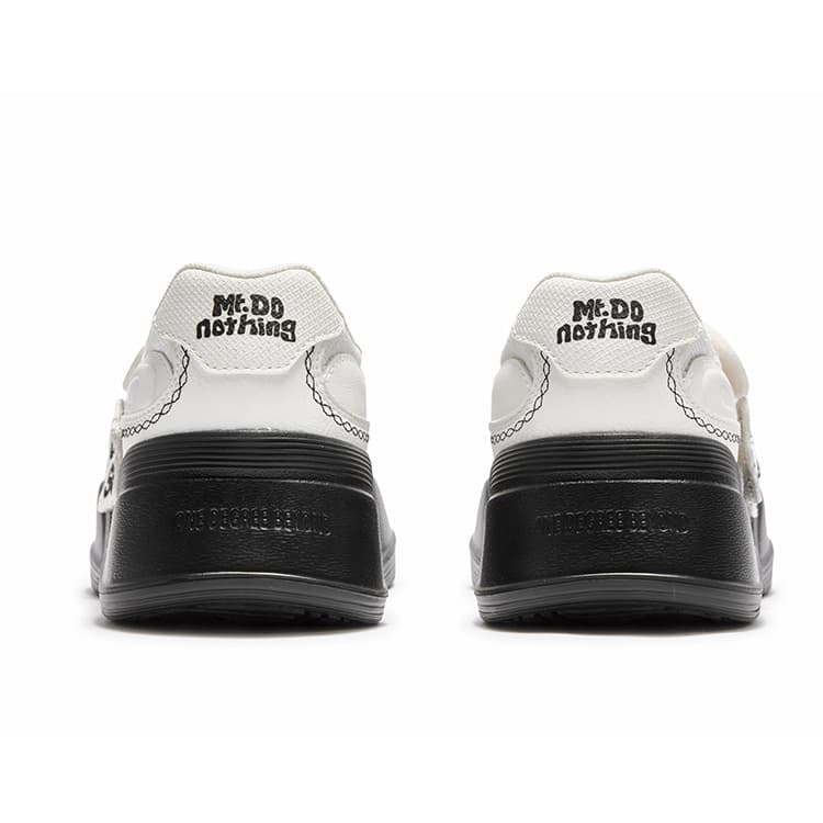 Кроссовки 361° X Mr.Donothing Hugging Shoes Устойчивые к истиранию Легкие Низкие Кеды Скейтборд Обувь Женские Белые Черные - изображение 4