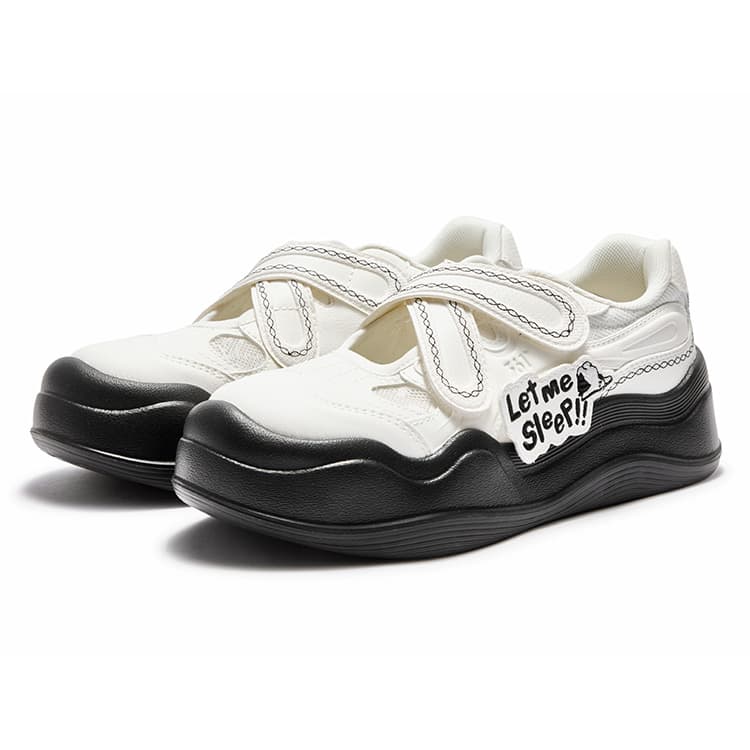 Кроссовки 361° X Mr.Donothing Hugging Shoes Устойчивые к истиранию Легкие Низкие Кеды Скейтборд Обувь Женские Белые Черные - изображение 3