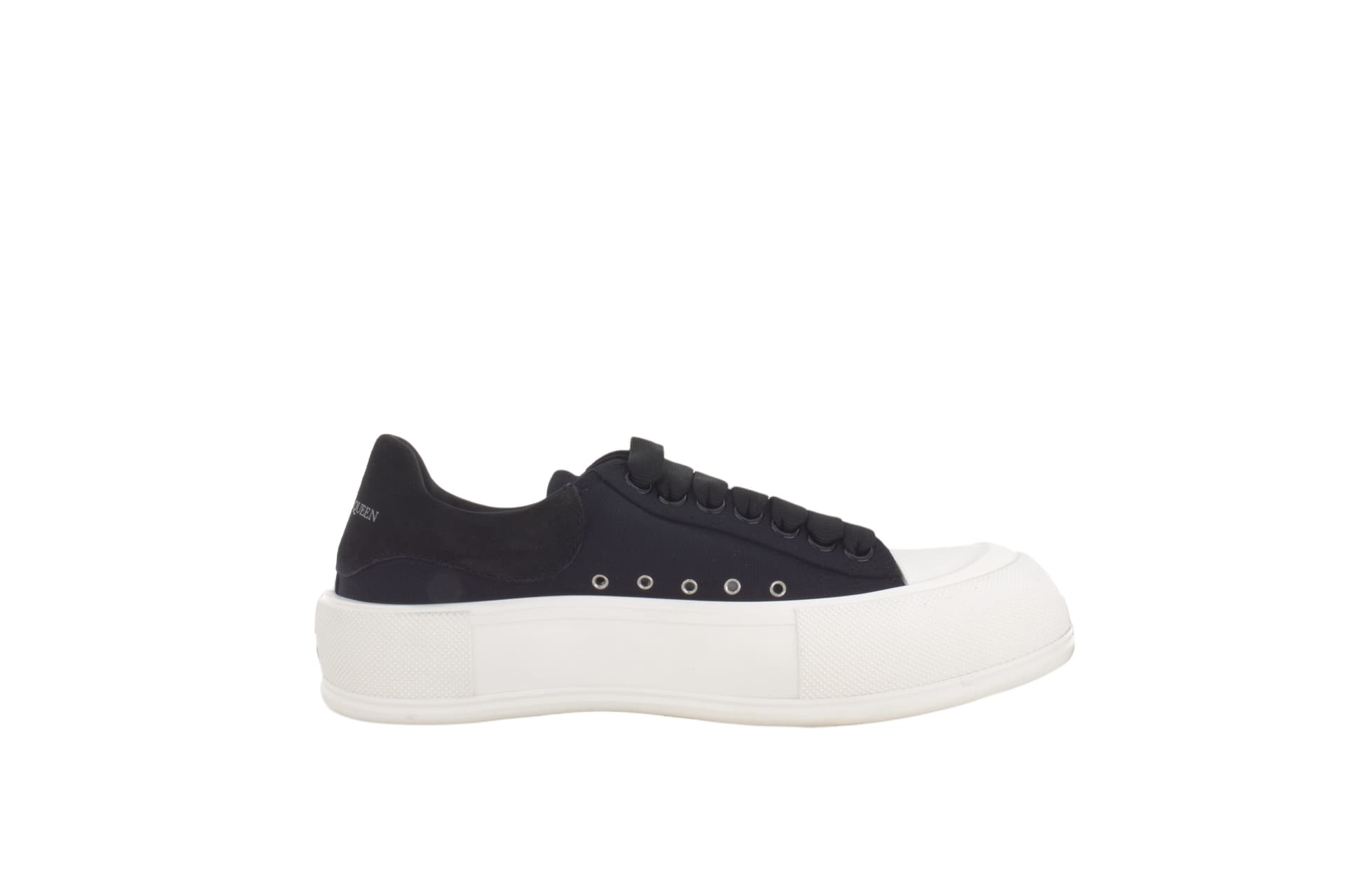 Кеды Alexander McQueen Deck Plimsoll Black - изображение 2