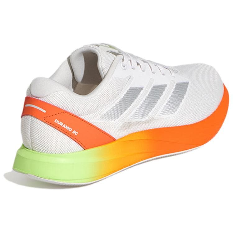Кроссовки для бега Adidas Duramo RC Амортизация Низкие Беговые Кроссовки Унисекс Белый Оранжевый - изображение 4