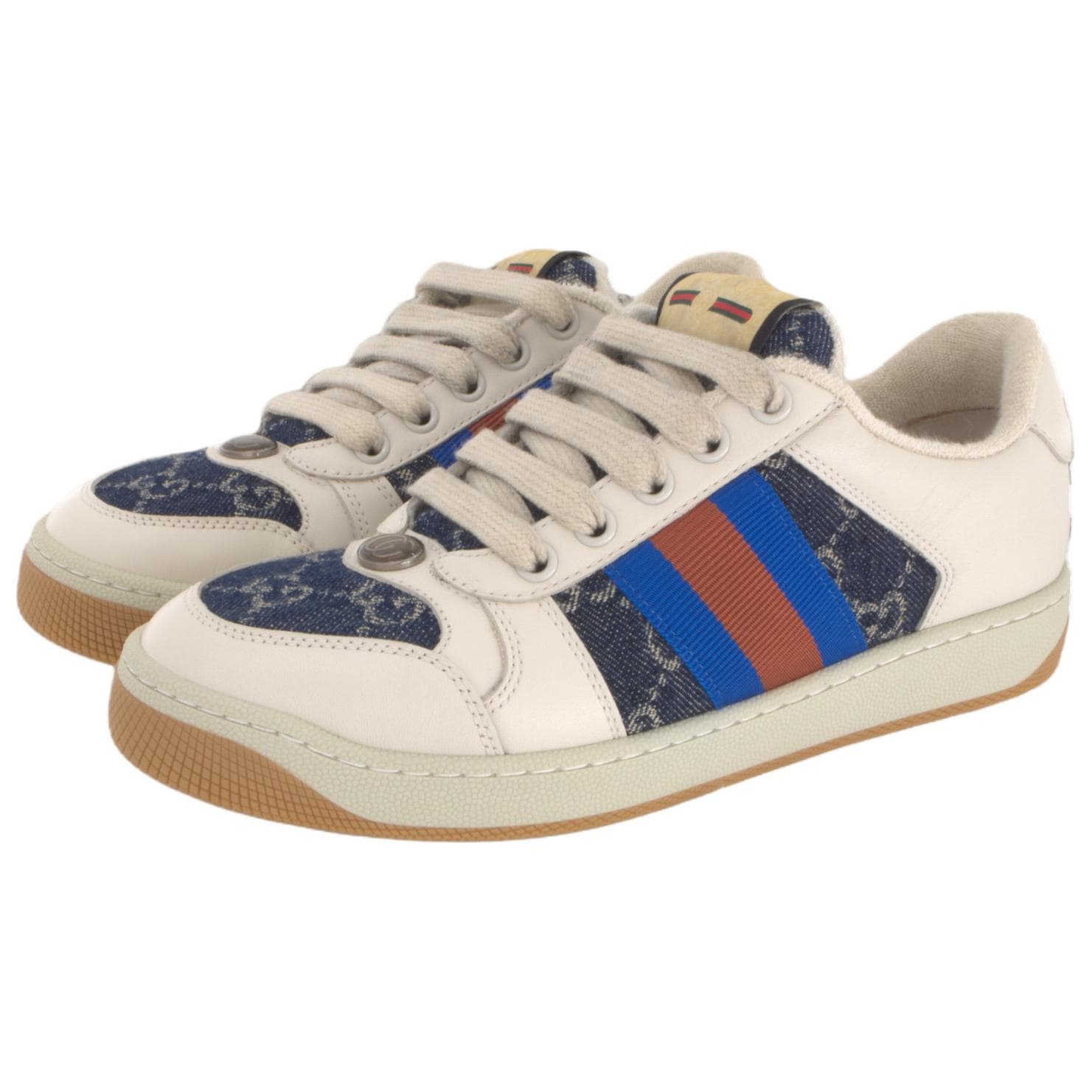 Кроссовки Gucci Screener Denim - изображение 3