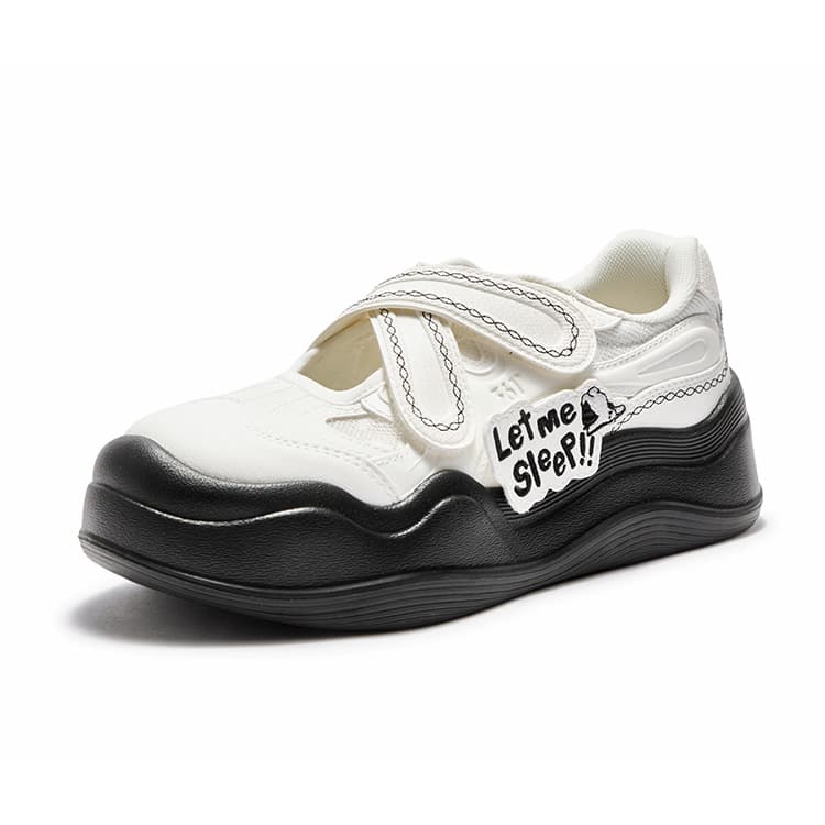 Кроссовки 361° X Mr.Donothing Hugging Shoes Устойчивые к истиранию Легкие Низкие Кеды Скейтборд Обувь Женские Белые Черные - изображение 2