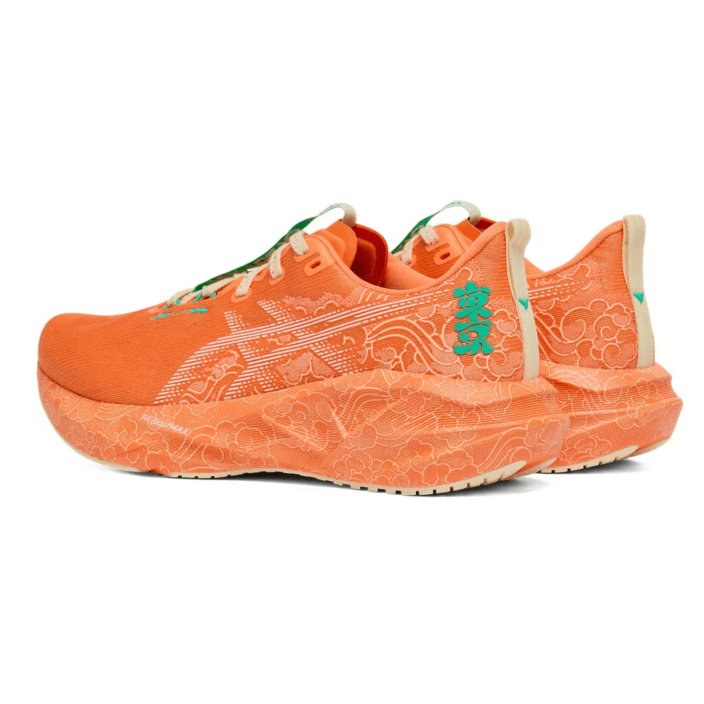 Кроссовки для бега ASICS NOVABLAST 5 Дышащий Oтскок Беговые кроссовки Унисекс Апельсин - изображение 3