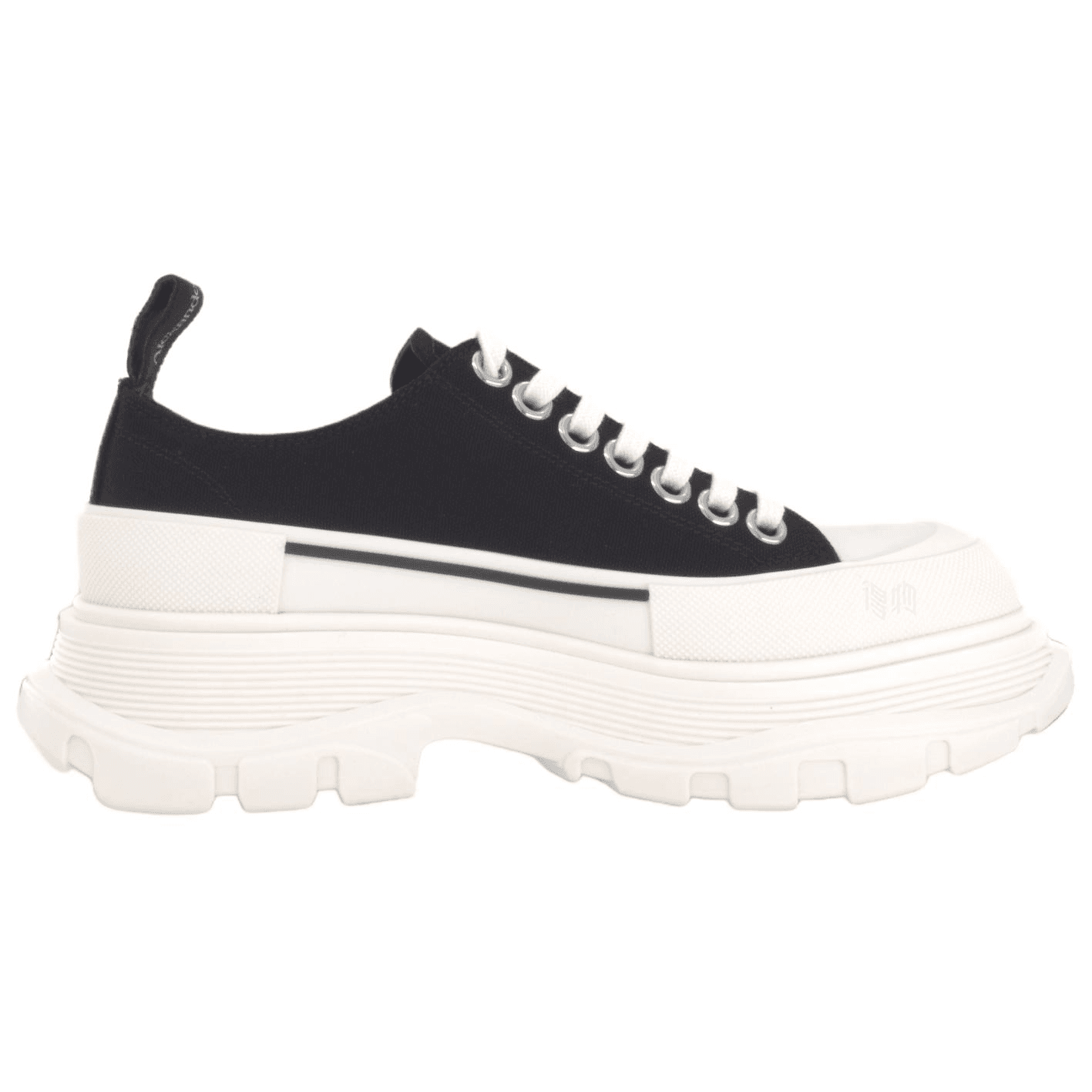 Кроссовки Alexander McQueen Ankle Boots White Black - изображение 2