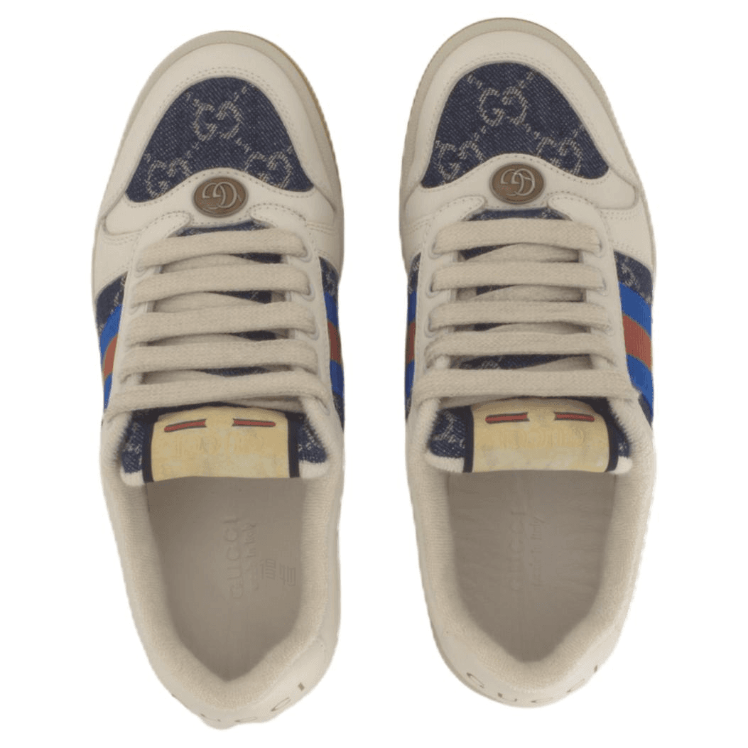 Кроссовки Gucci Screener Denim - изображение 4