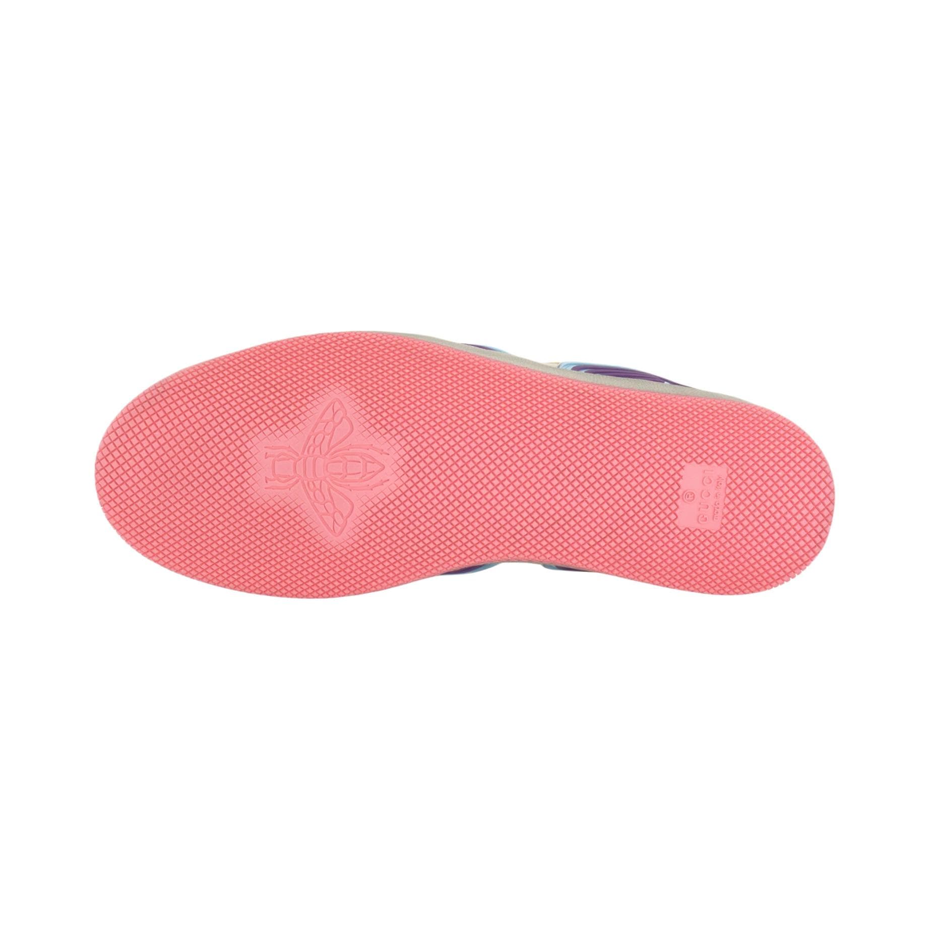 Кроссовки Gucci Basket White Pink Blue - изображение 6