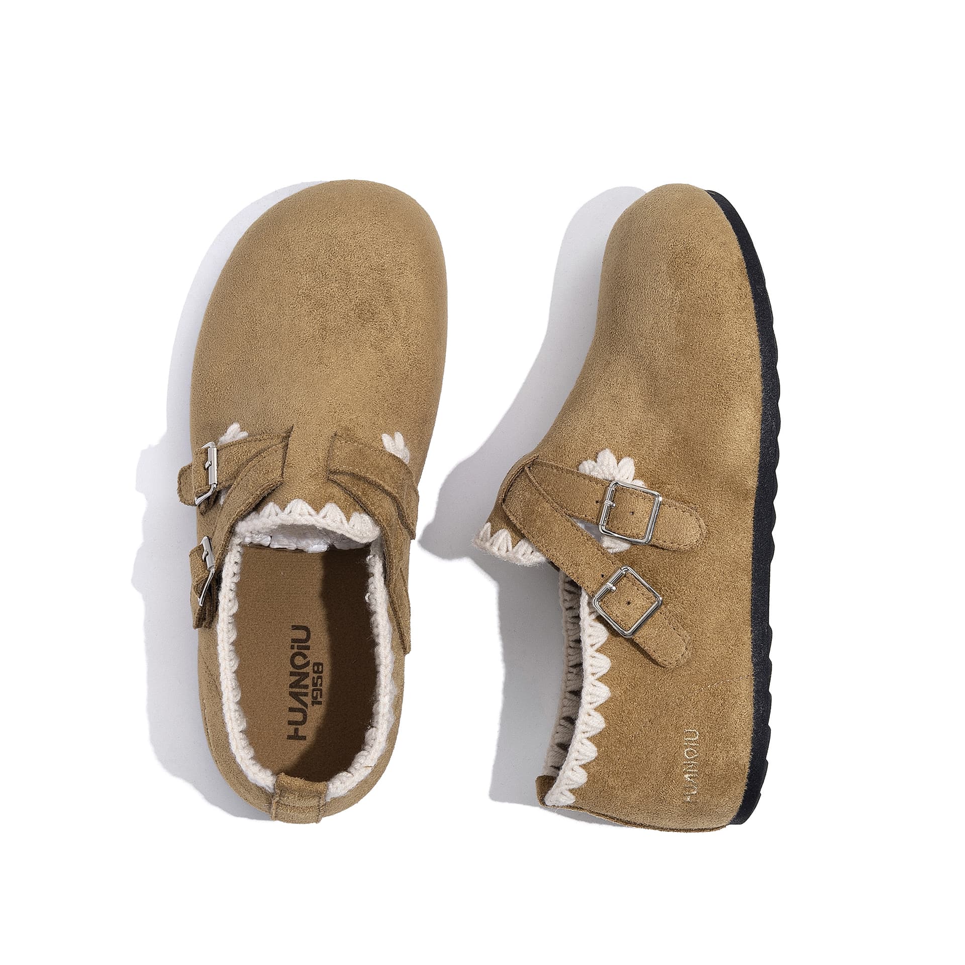 Сандалии HUANQIU ПВХ Вышивка Обувь Birkenstock Женская - изображение 10