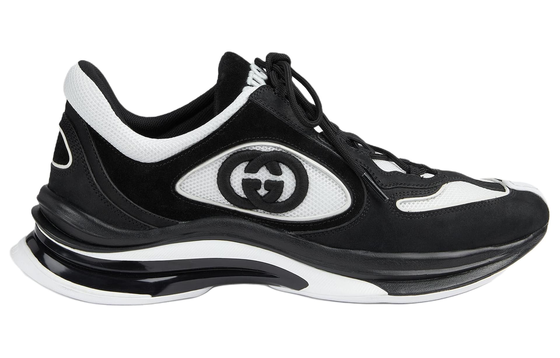 Кроссовки GUCCI RUN Black - изображение 2