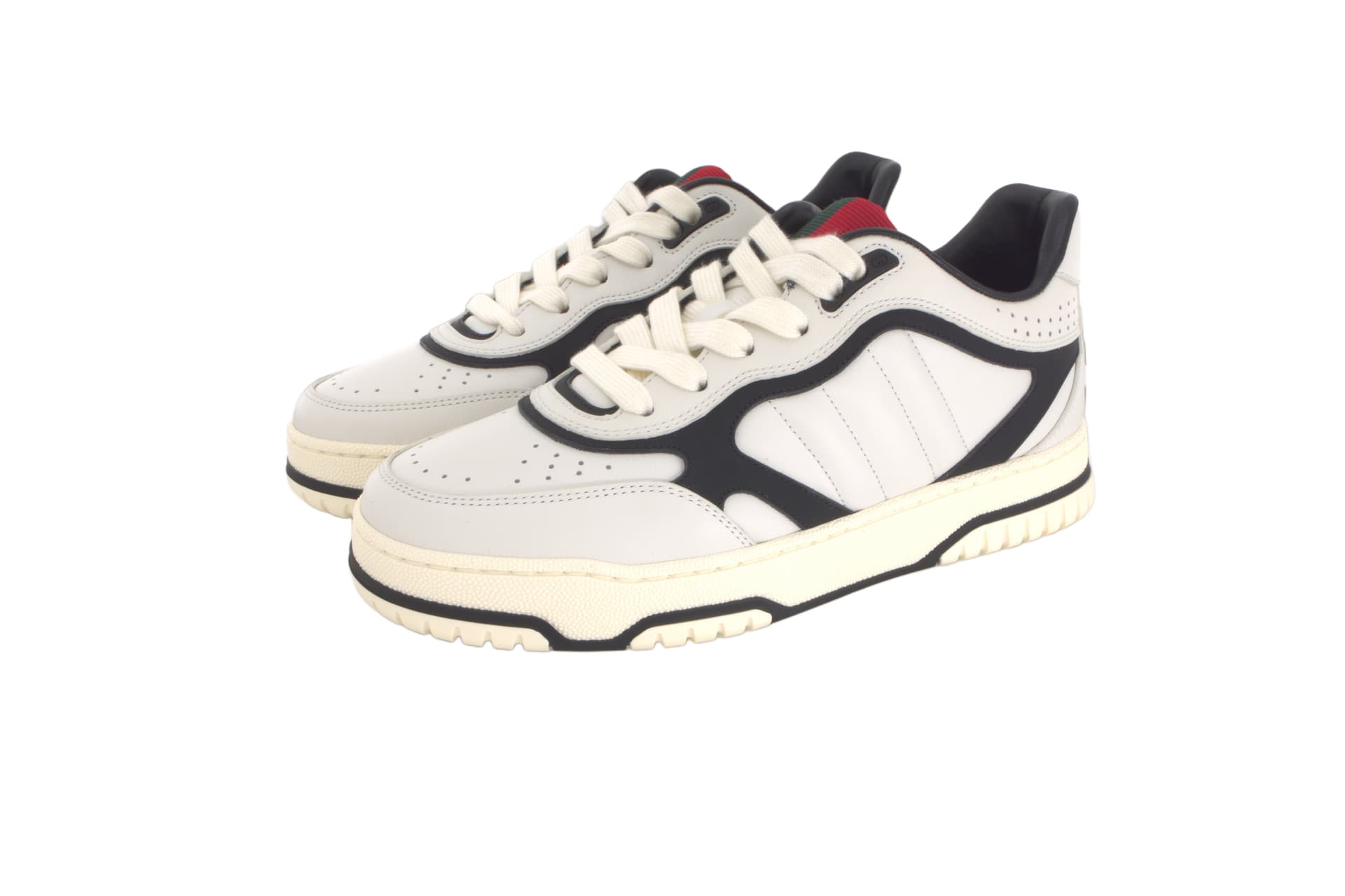 Кроссовки Gucci Leather Sneakers White - изображение 3