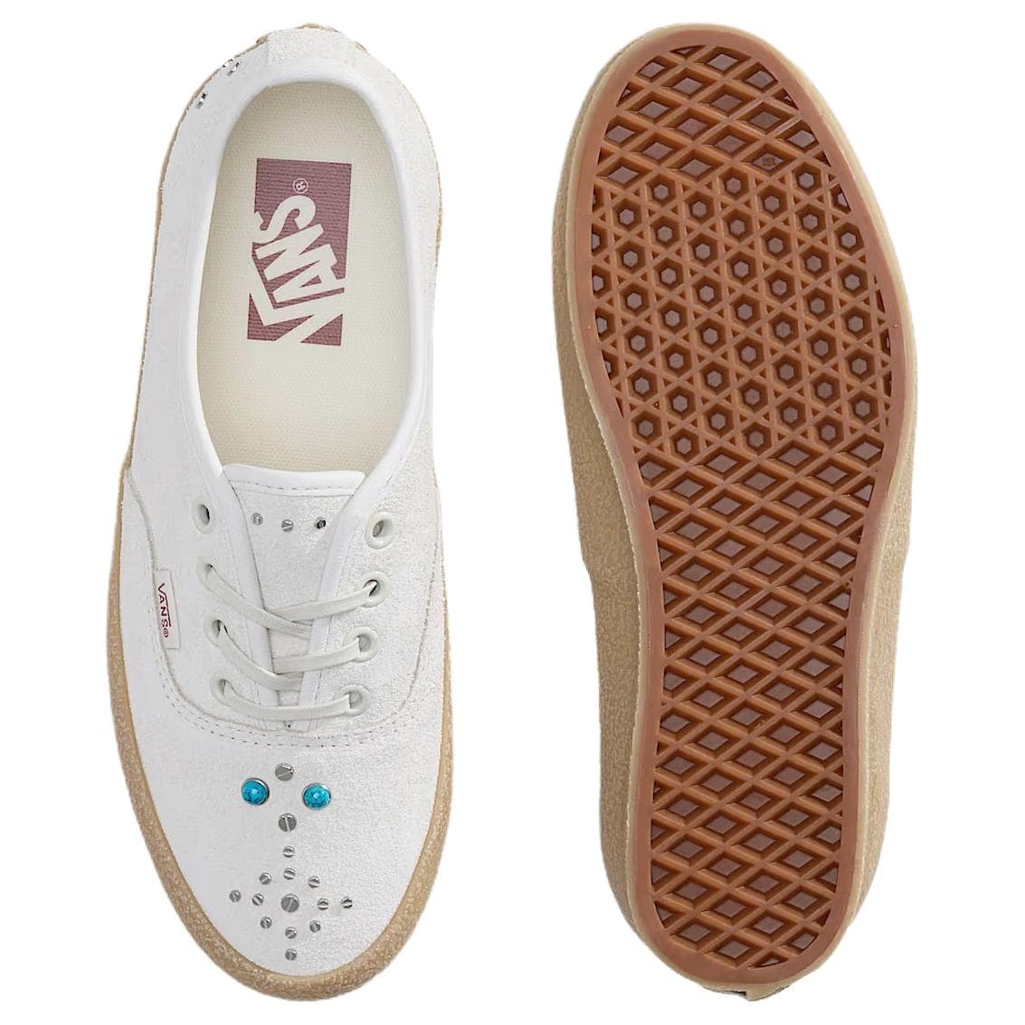 Кроссовки Vans Premium Authentic Low Top Скейтборд Кроссовки Унисекс Белые - изображение 4