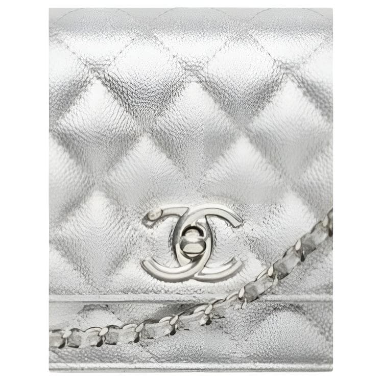 Сумка через плечо Chanel 25B Silver Crossbody - изображение 3