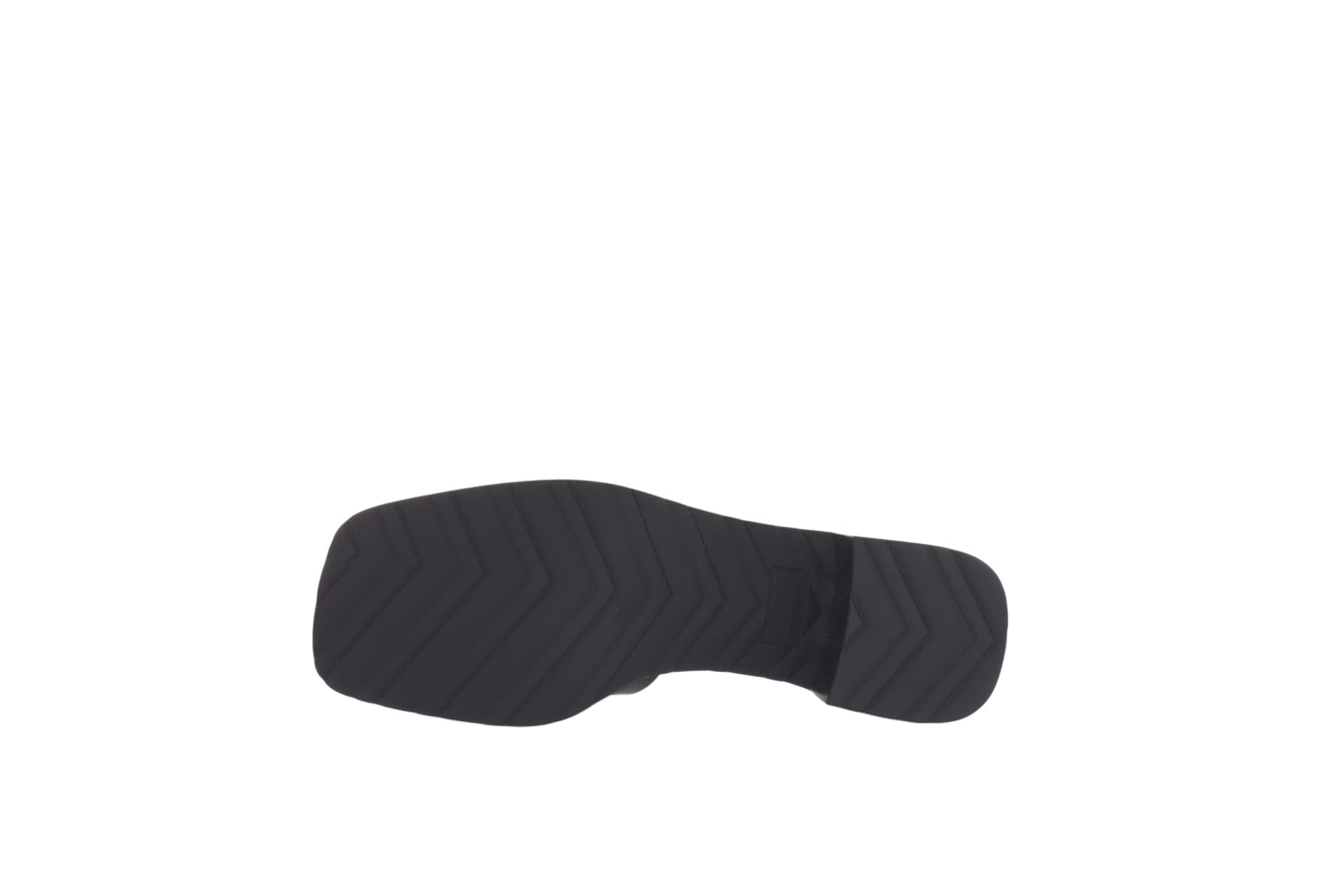 Сандалии GUCCI Rubber Slide 6cm - изображение 6