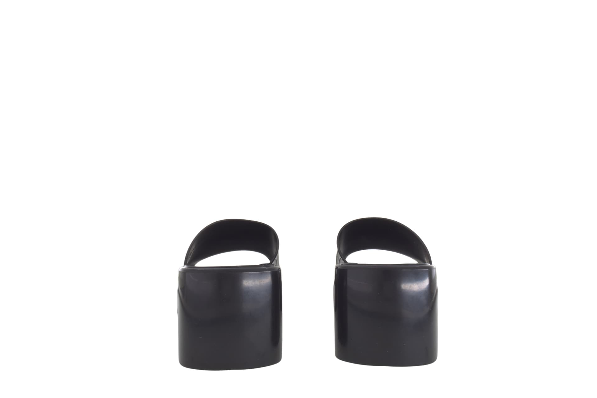 Сандалии GUCCI Rubber Slide 6cm - изображение 5