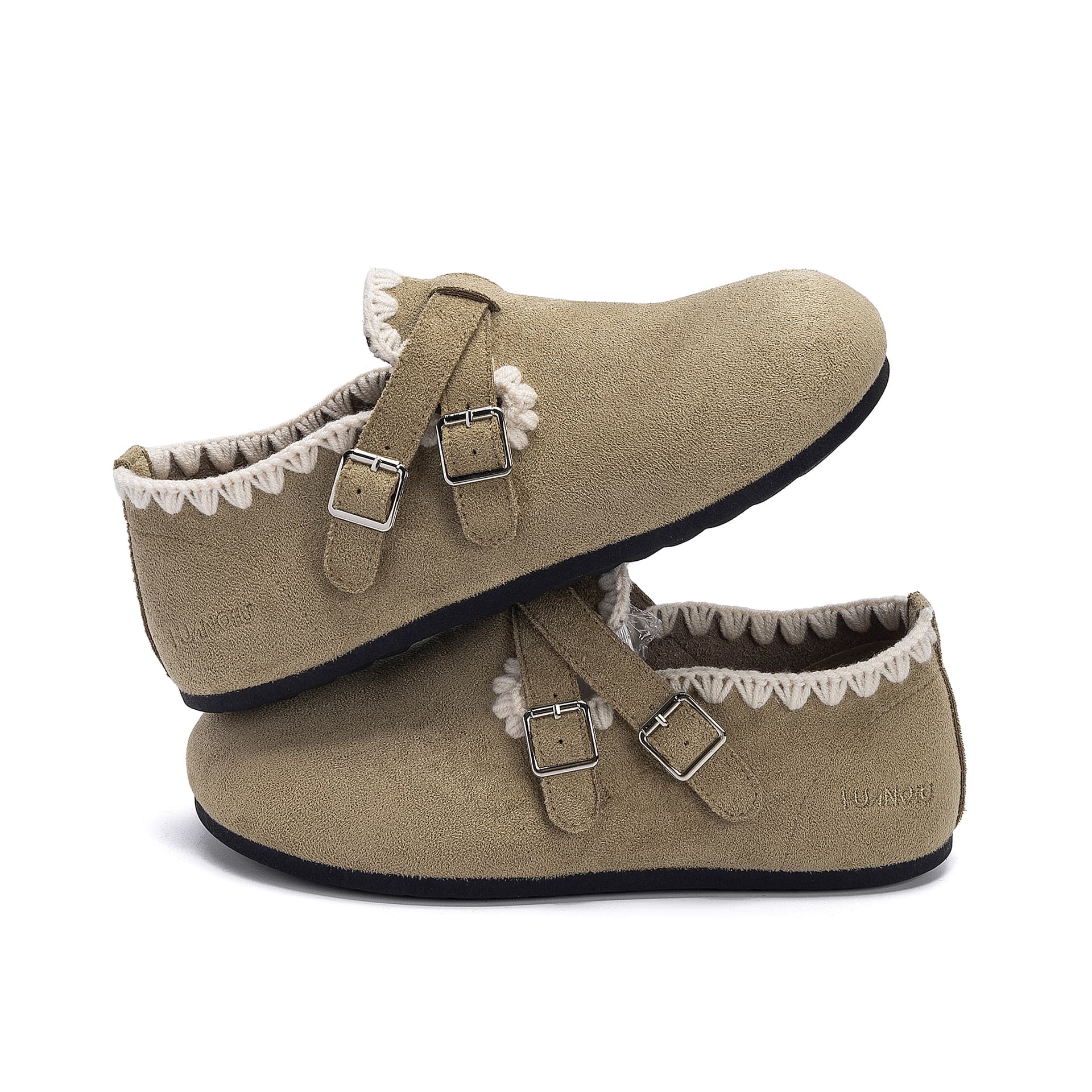 Сандалии HUANQIU ПВХ Вышивка Обувь Birkenstock Женская - изображение 4