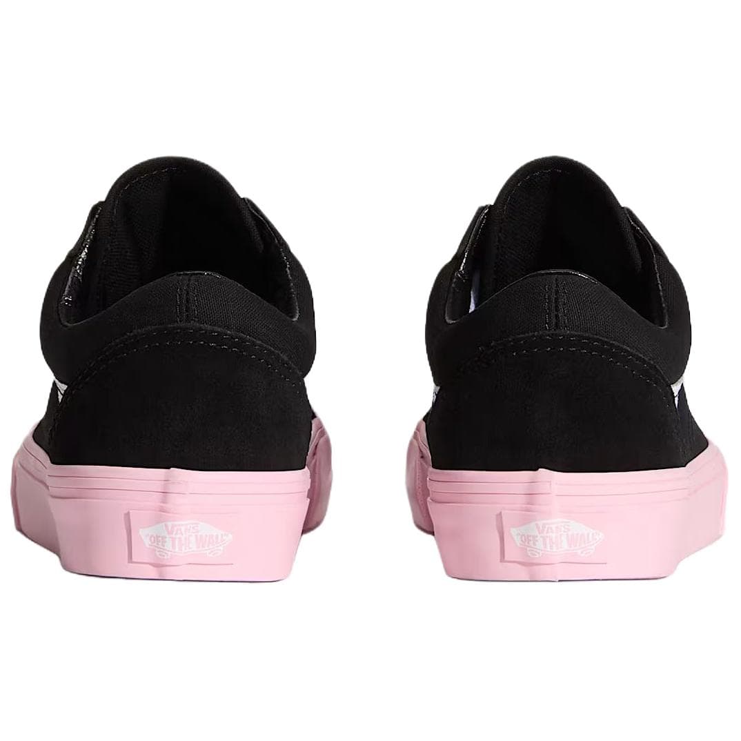 Кроссовки Vans Old Skool Low Топ Скейтборд Кроссовки Унисекс Черный Розовый - изображение 3