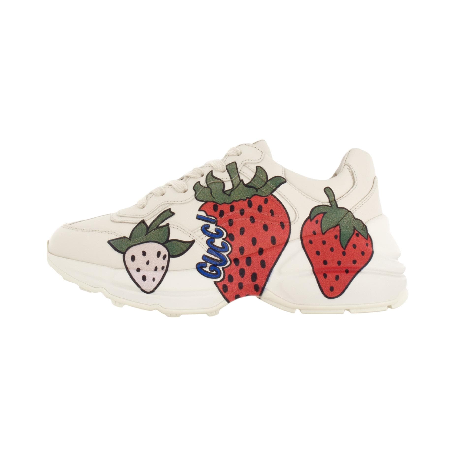 Кроссовки Gucci Rhyton Strawberry Red - изображение 1