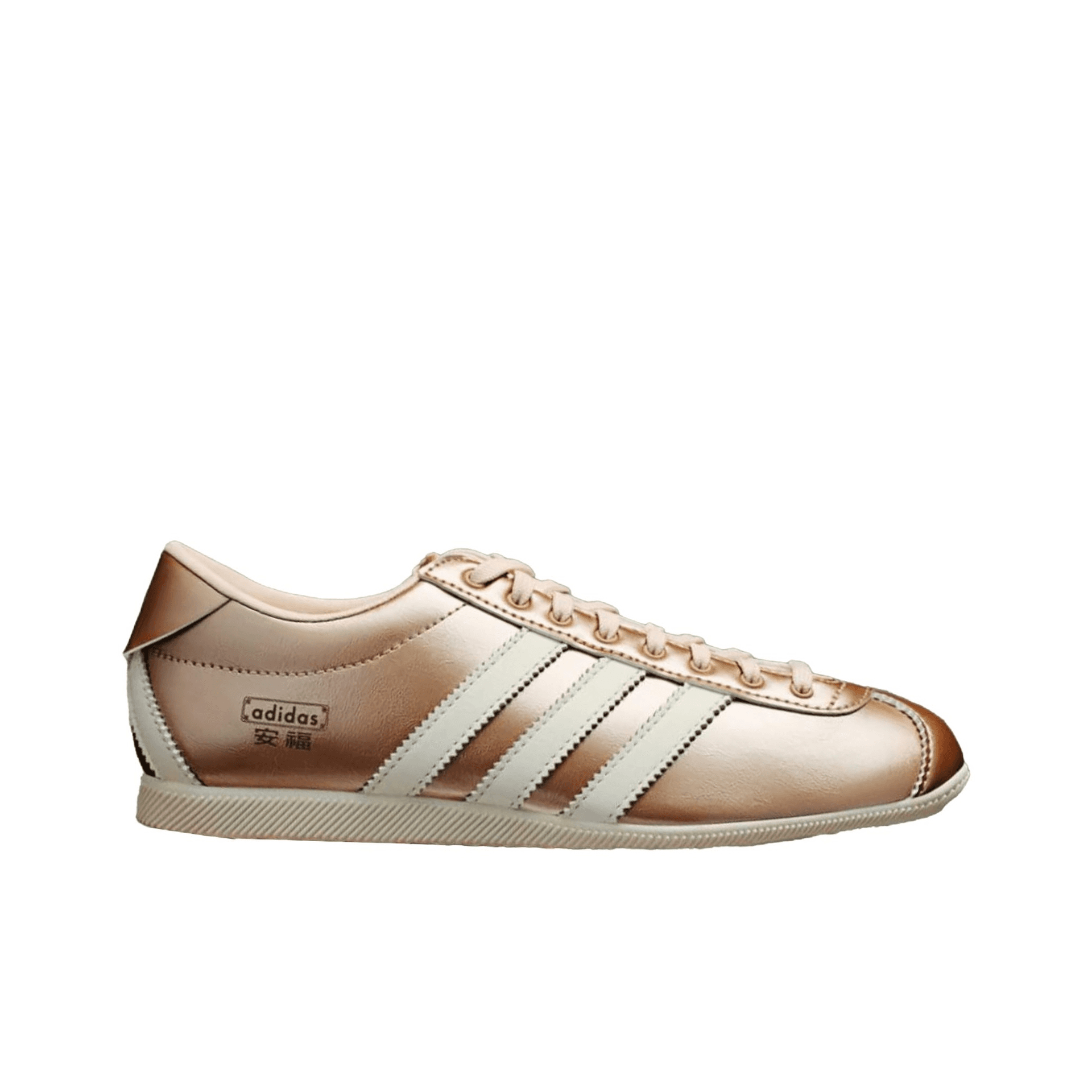 Кроссовки Adidas Originals ANFU Немецкая армейская обувь Женская Розовое золото Белый - изображение 2