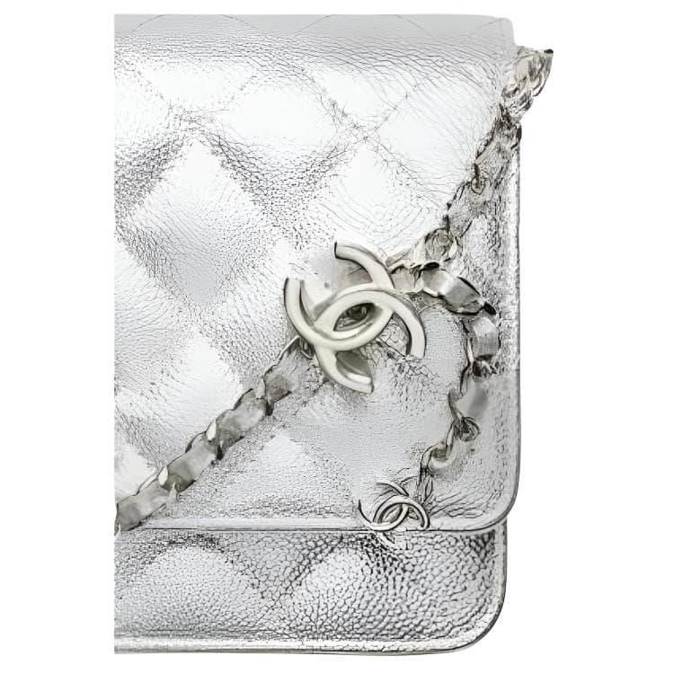 Сумка через плечо Chanel 25B Silver Crossbody - изображение 2