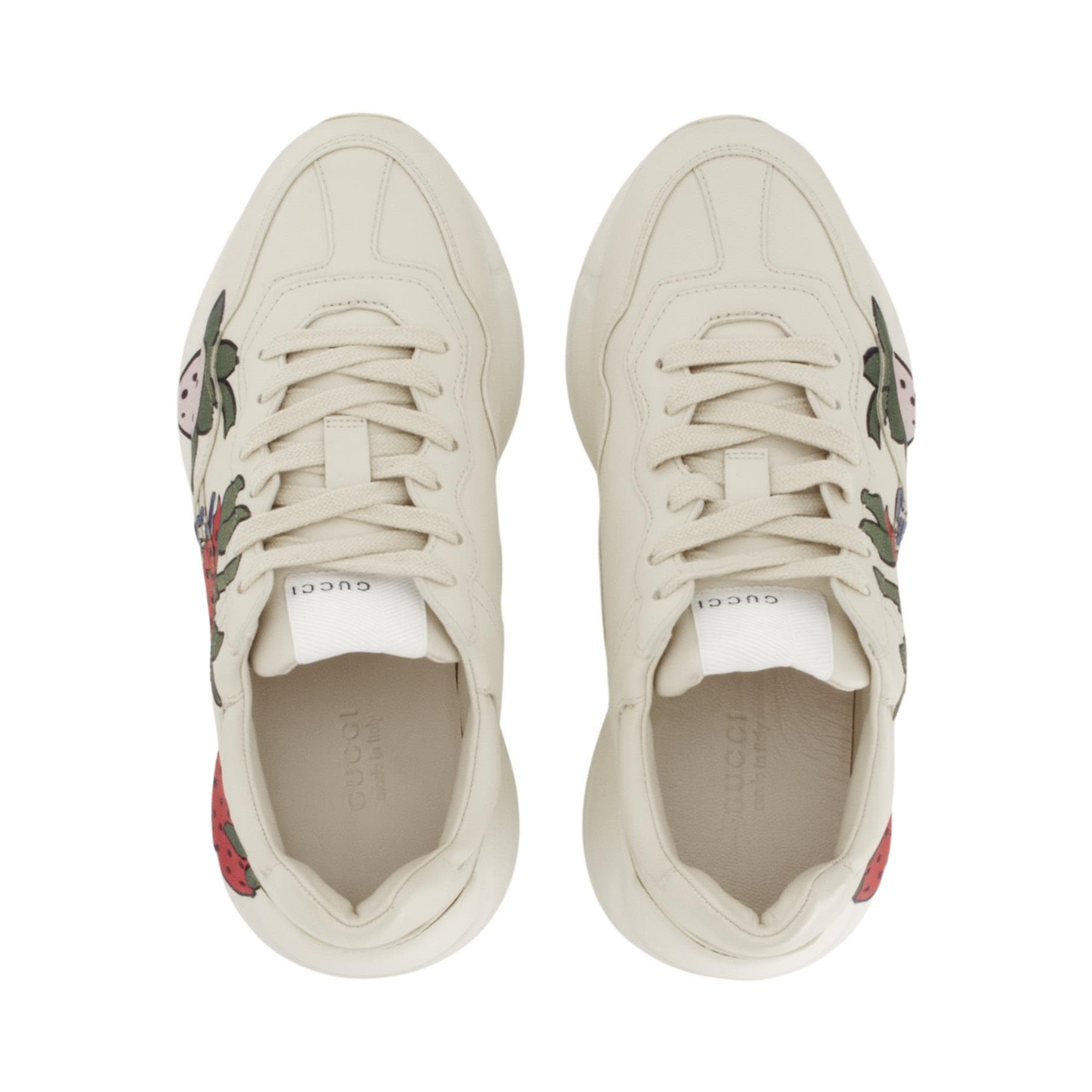 Кроссовки Gucci Rhyton Strawberry Red - изображение 4