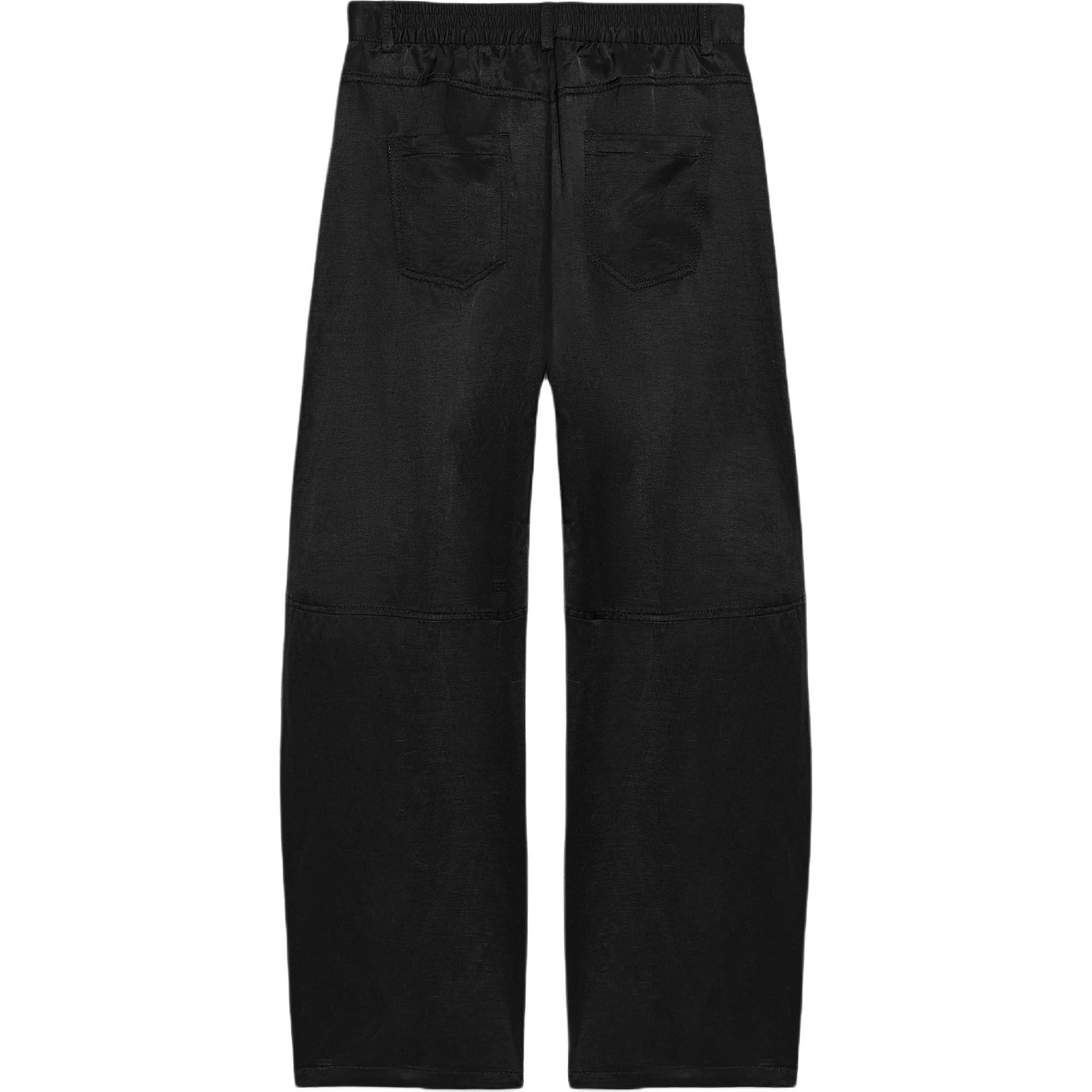 Штаны ZARA Черные Женские Повседневные Штаны - изображение 2