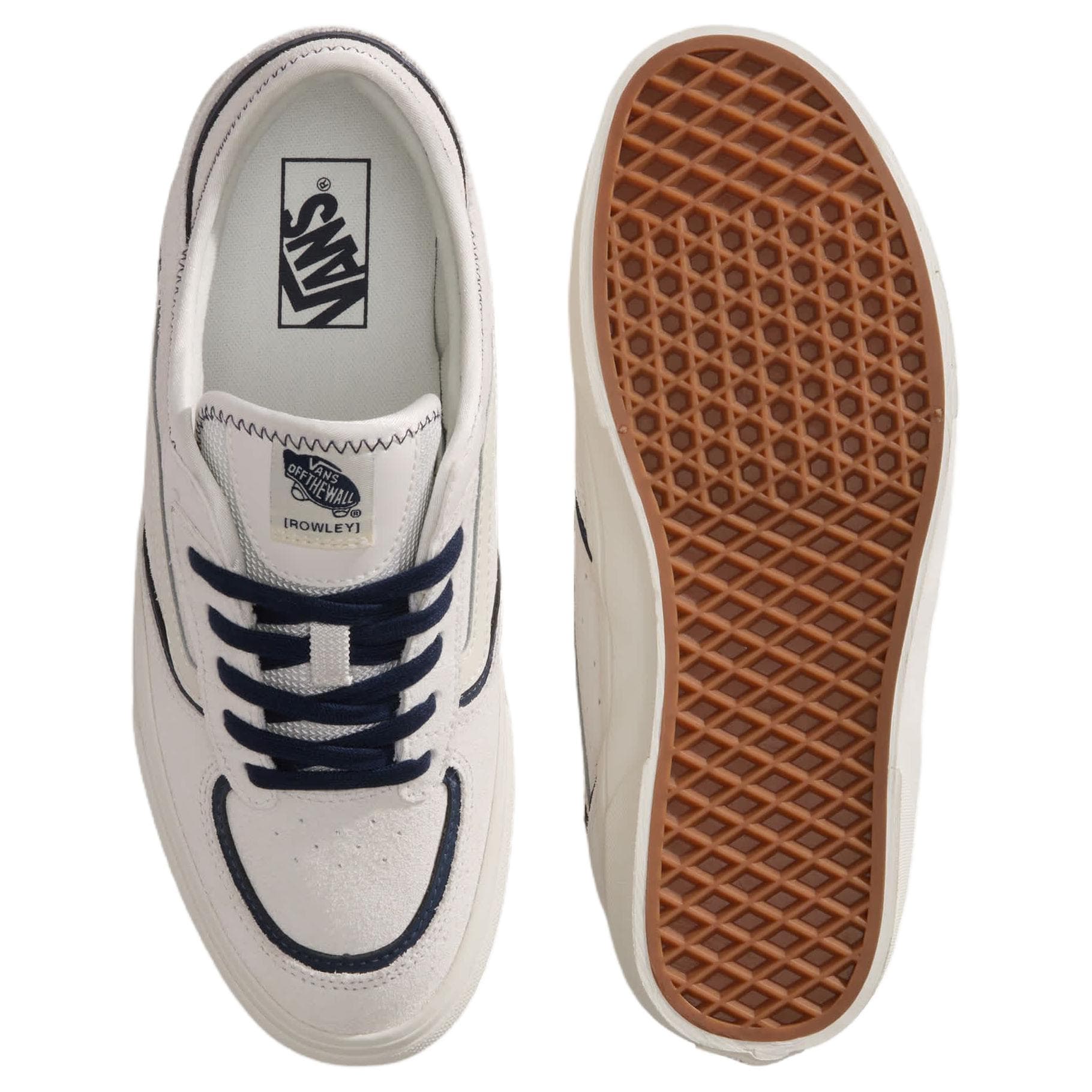 Кроссовки Vans Rowley Classic Скейтборд Кроссовки Унисекс Белые - изображение 4