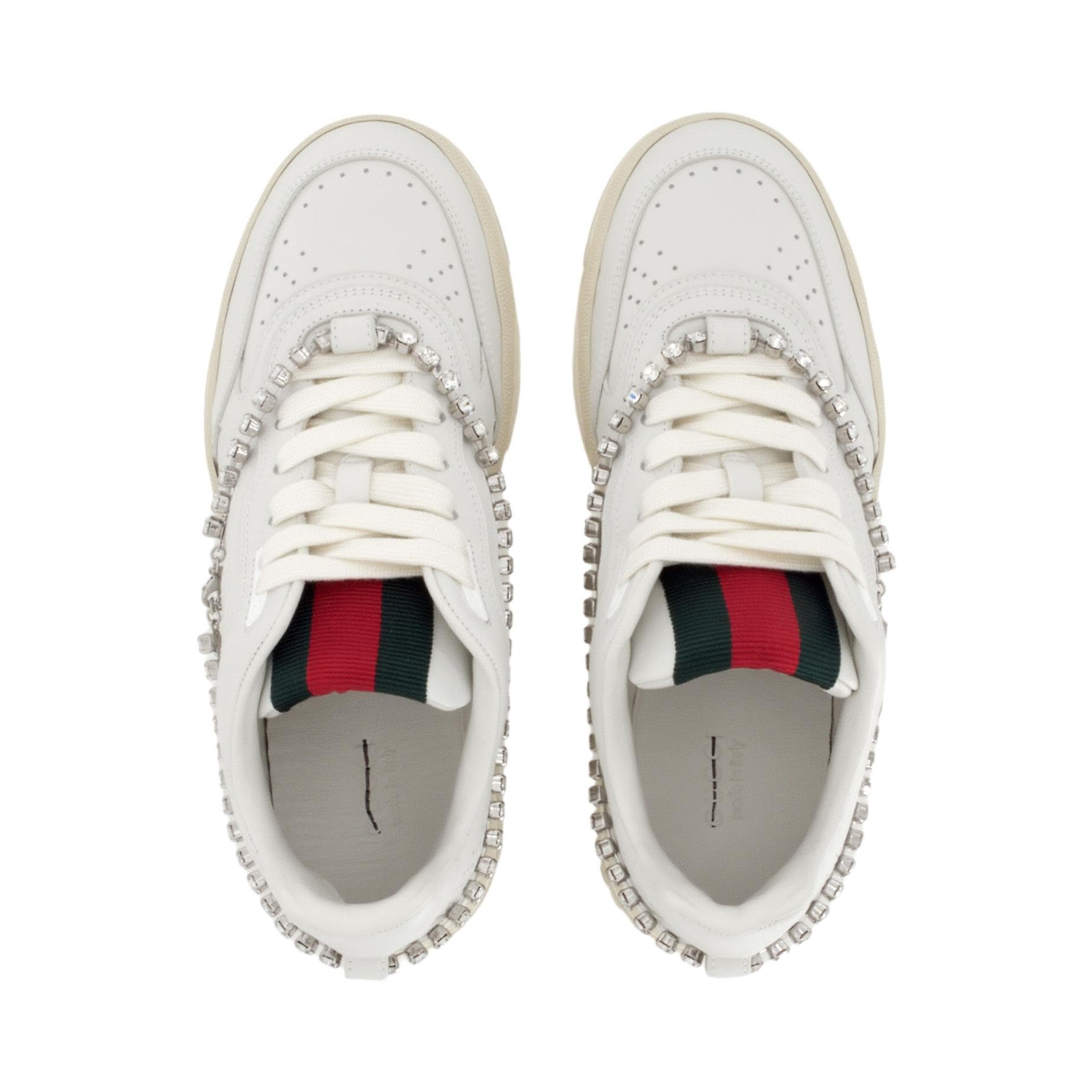 Кроссовки Gucci Re-Web White - изображение 4