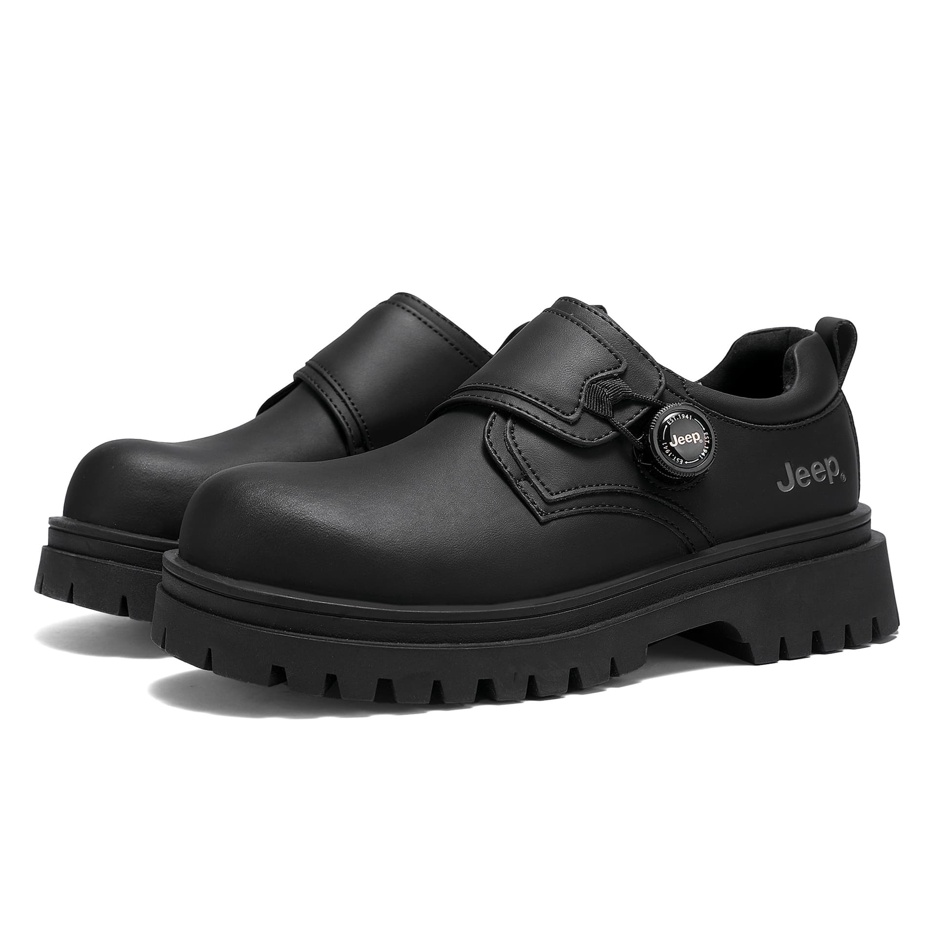Jeep Повседневные кожаные туфли Low Top Мужские - изображение 4