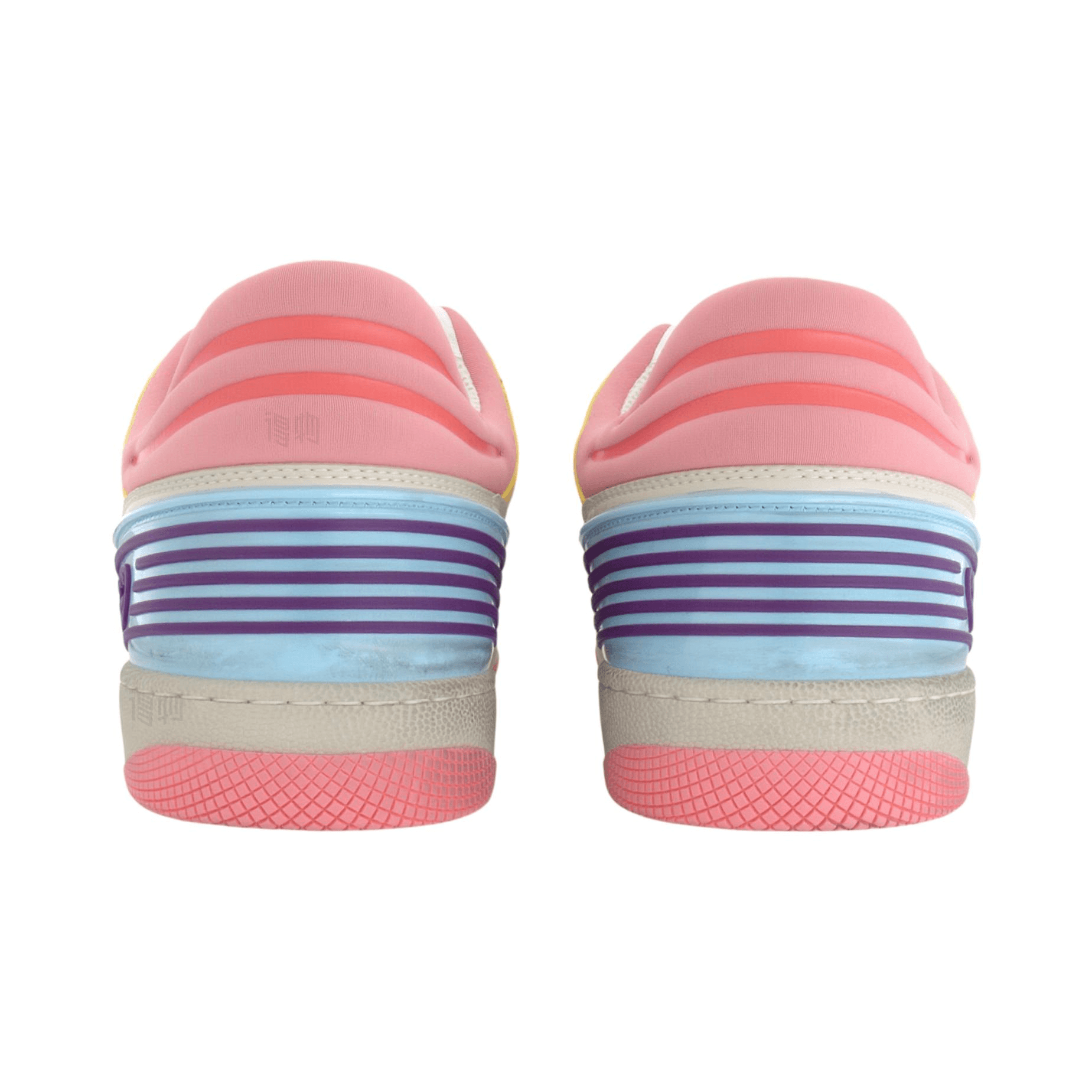 Кроссовки Gucci Basket White Pink Blue - изображение 5