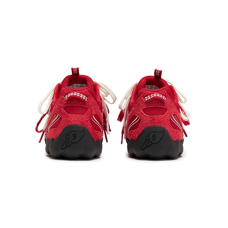 Кроссовки Champion Low Top Повседневная Обувь Женская Лавовый Красный Молочный Белый - изображение 4