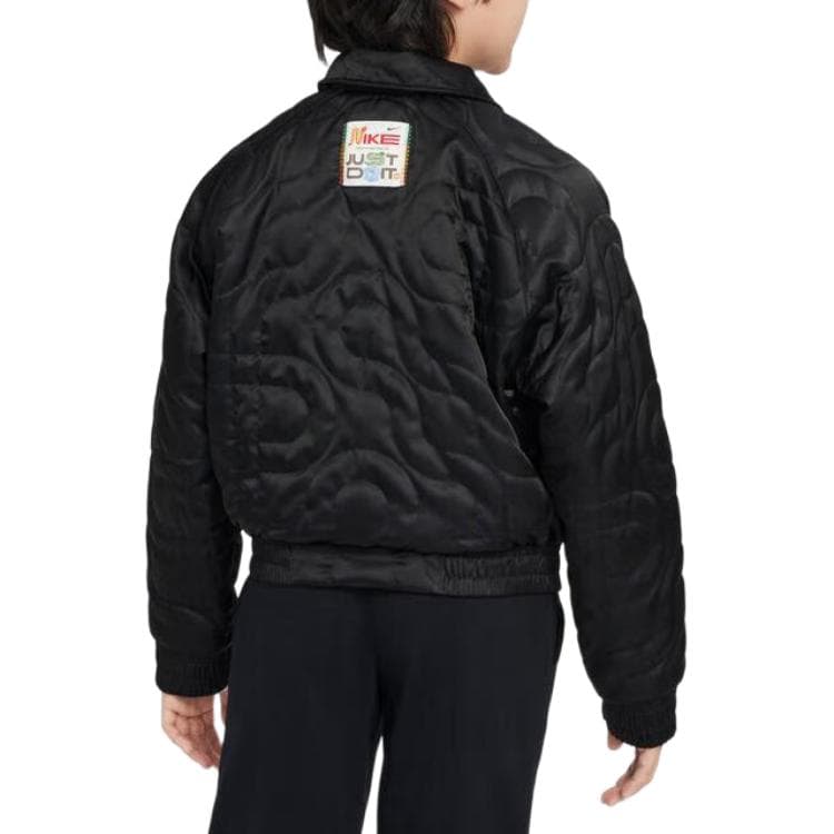 Куртка Nike COB Bomber JKT GCEL Куртки и Пальто Мужской Черный - изображение 5