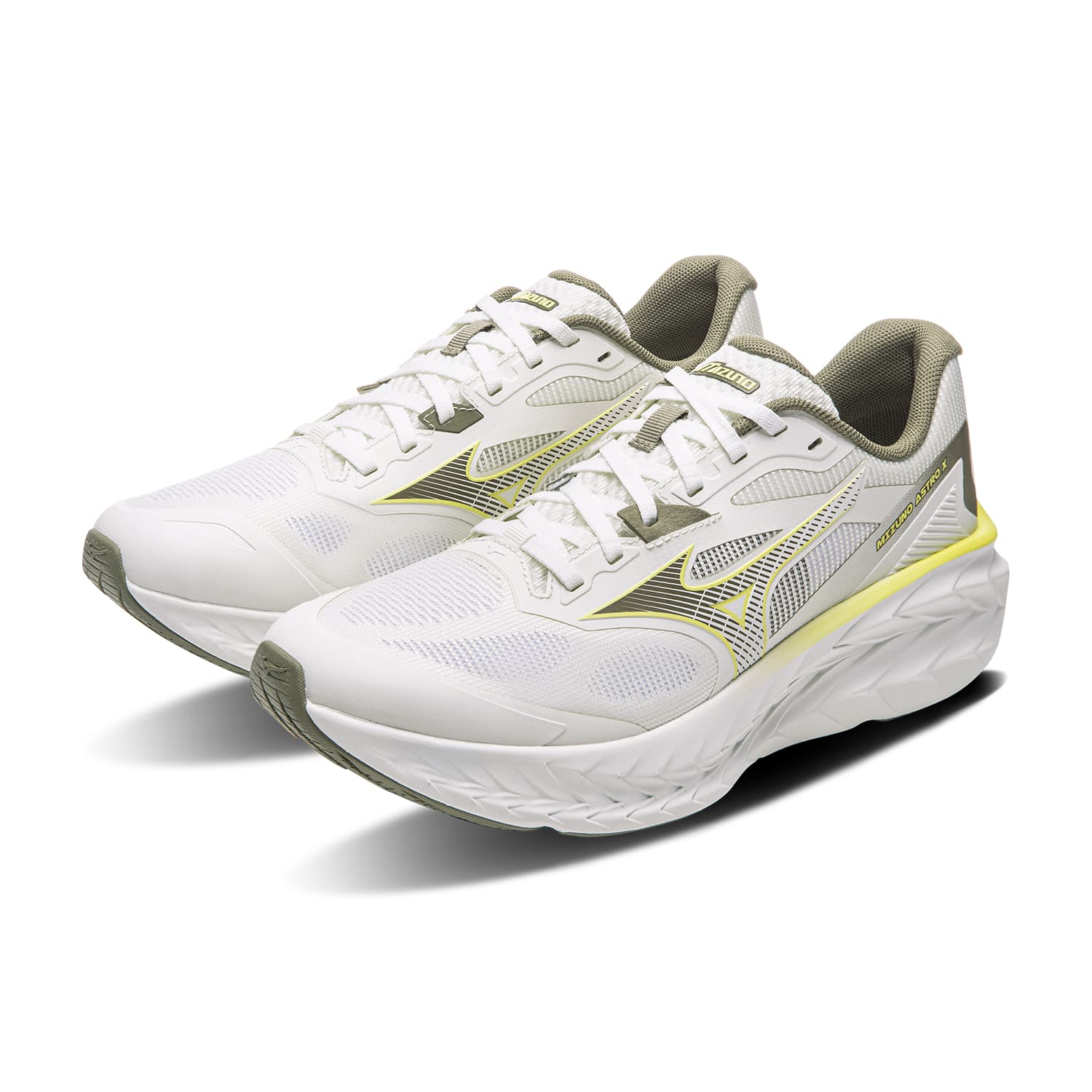 Кроссовки для бега Mizuno ASTRO X Low Кроссовки для бега Унисекс Mystic Blue Light Yellow Olive - изображение 4