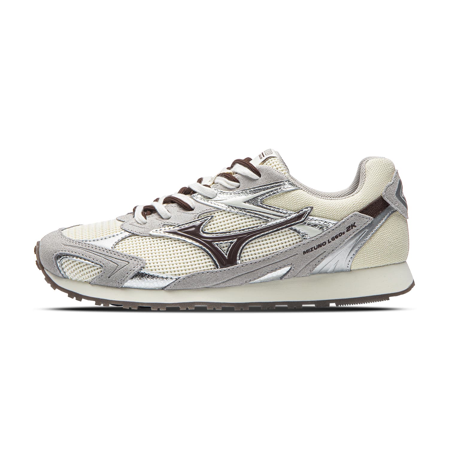 Кроссовки Mizuno LG 60S Low Топ Повседневная обувь Женские Серо-серебристый - изображение 1