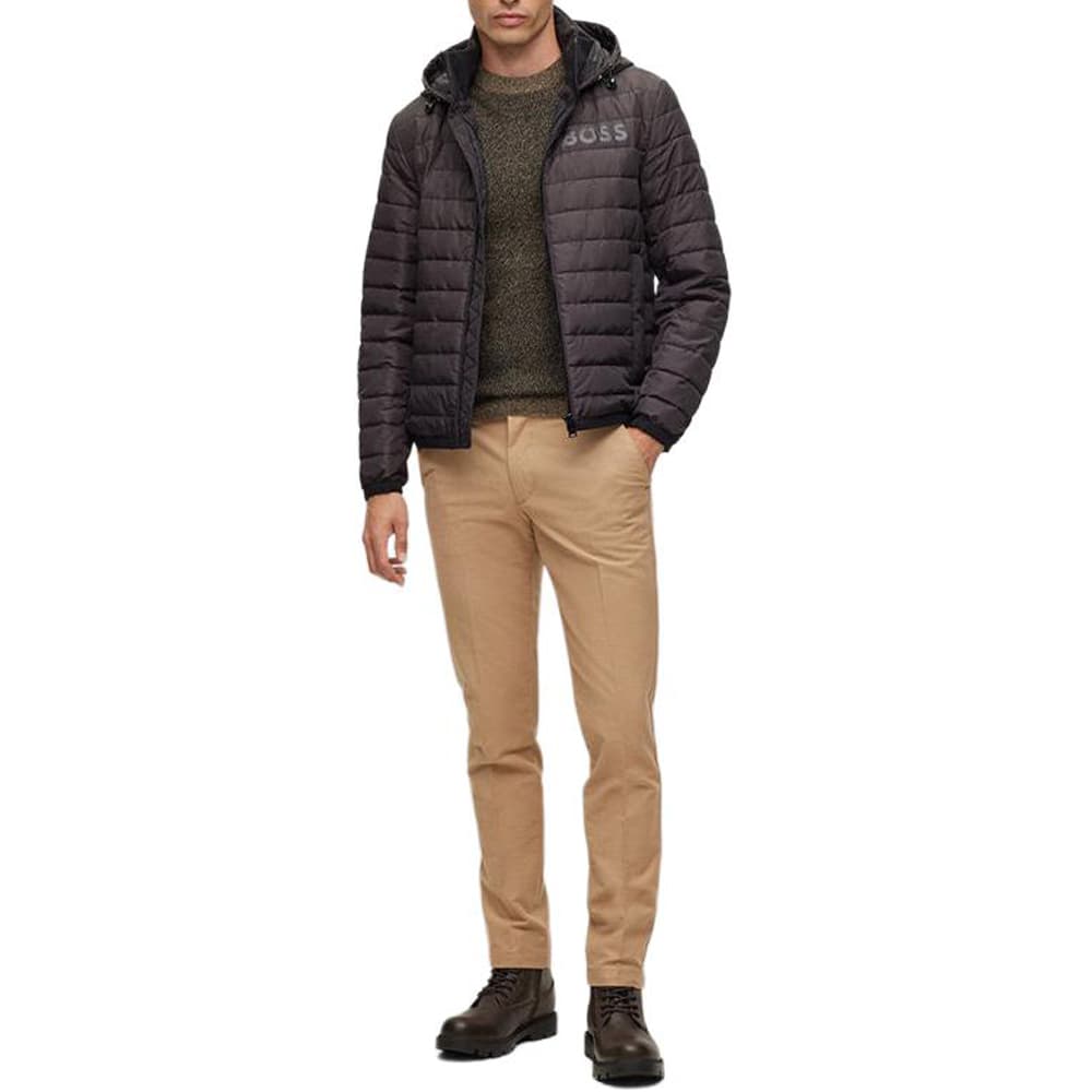 Кофта HUGO BOSS Свитер Мужской Темно-Кофейный - изображение 4