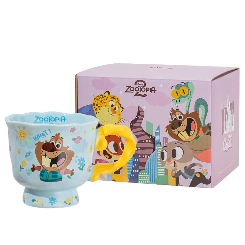 Disney Zootopia Collaboration Джуди Ник Керамическая кружка 350 мл - изображение 8