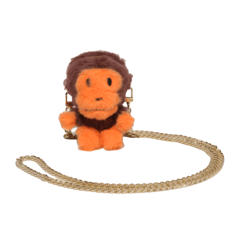 Сумка через плечо A BATHING APE Ткань Сумка через плечо Стандартная (Стандартная) Женская Розовая Кофейная - изображение 4
