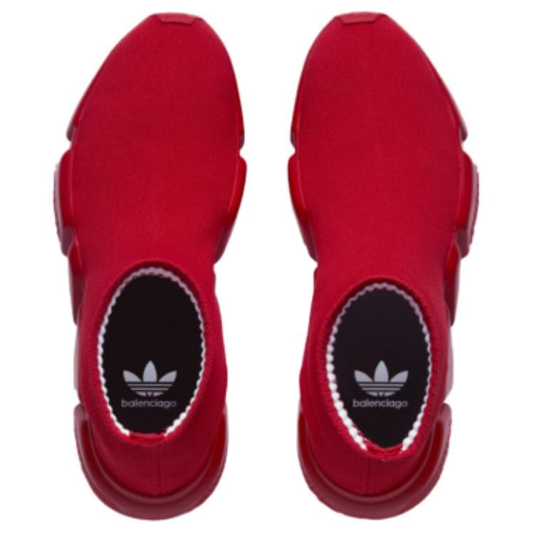 Кроссовки adidas x Balenciaga Speed 1.0 Red - изображение 4