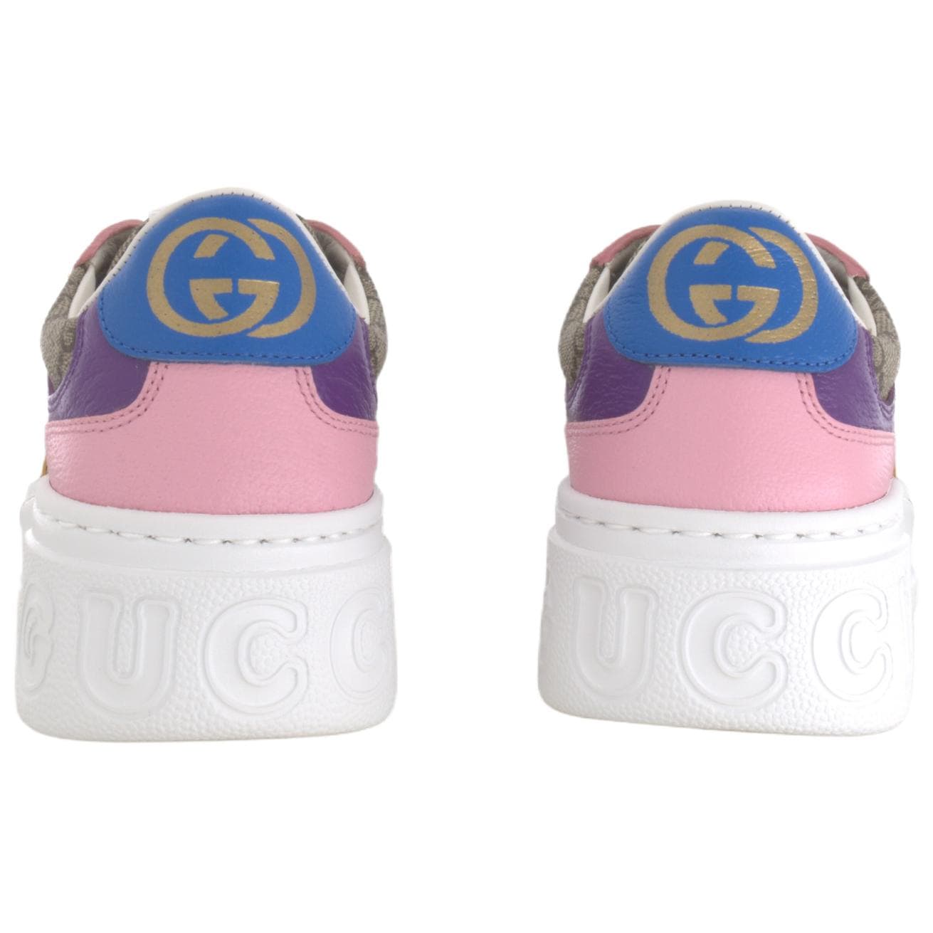 Кроссовки Gucci Double G Canvas Sneakers - изображение 5