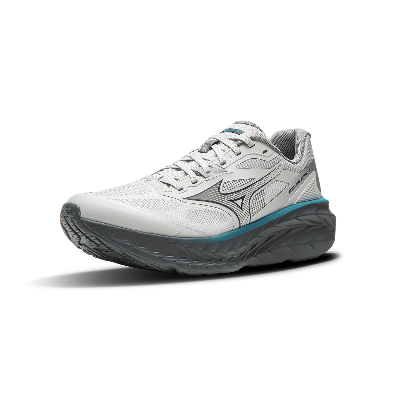 Кроссовки для бега Mizuno ASTRO X Low Топ Повседневные кроссовки для бега Унисекс TRACE Серый - изображение 2