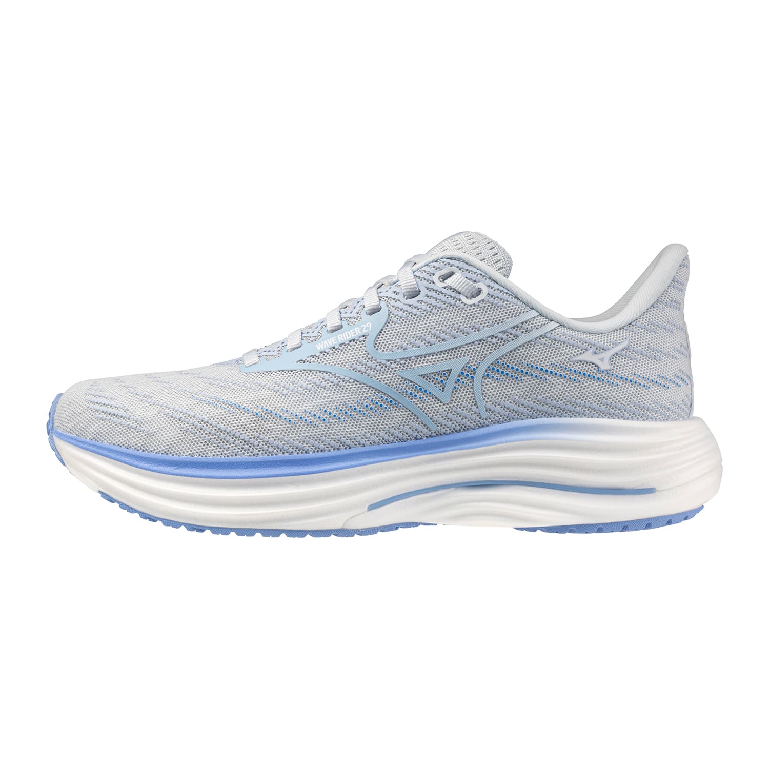 Кроссовки для бега Mizuno WAVE RIDER 29 Низкие Беговые Кроссовки Женские Антиквар Вода - изображение 1