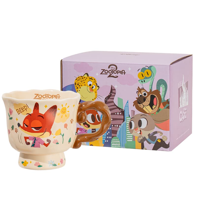 Disney Zootopia Collaboration Джуди Ник Керамическая кружка 350 мл - изображение 4