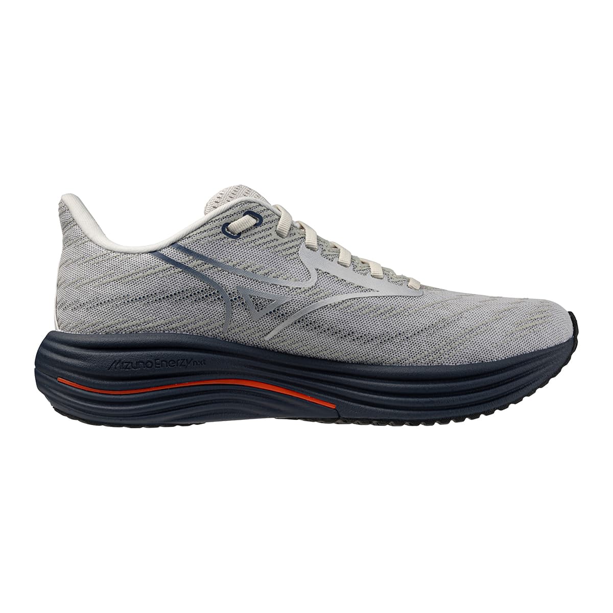 Кроссовки для бега Mizuno WAVE RIDER 29 Low Топ Беговые кроссовки Унисекс Туманно-серый - изображение 2