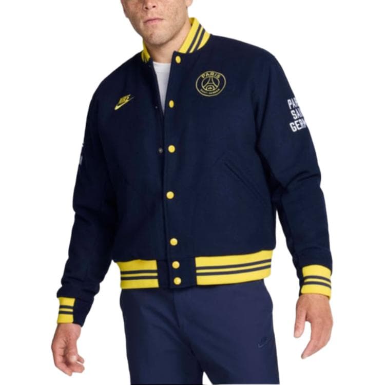 Куртка Nike Paris Saint Germain AUTHENTICS Куртки и Пальто Мужской Темно-синий Синий - изображение 3